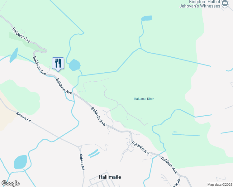 map of restaurants, bars, coffee shops, grocery stores, and more near 220 Ohaoha Place in Makawao