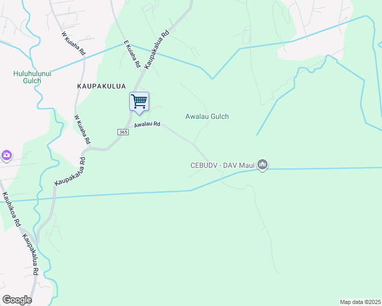 map of restaurants, bars, coffee shops, grocery stores, and more near 200 Awalau Road in Maui County