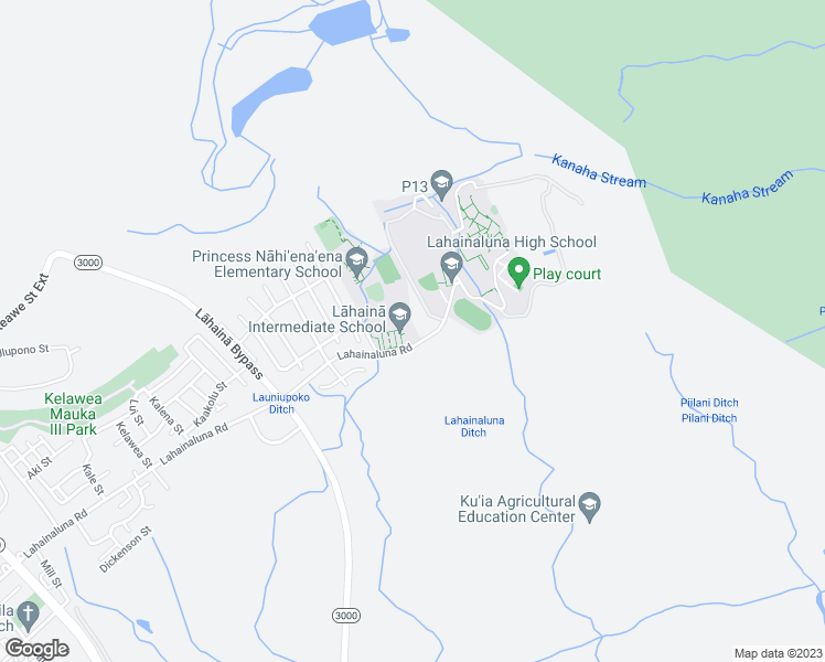 map of restaurants, bars, coffee shops, grocery stores, and more near 871 Lahainaluna Road in Lahaina