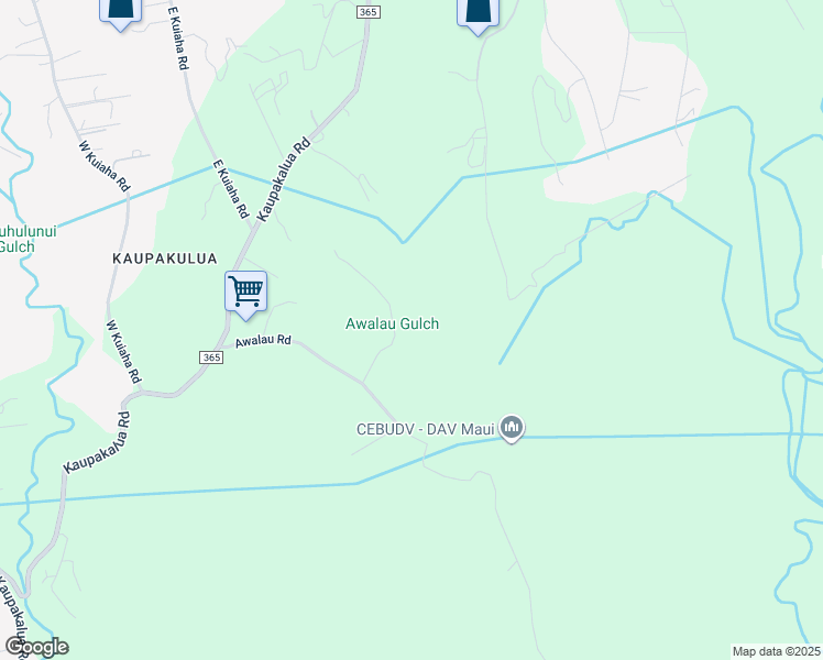map of restaurants, bars, coffee shops, grocery stores, and more near 106 Hikiau Road in Maui County
