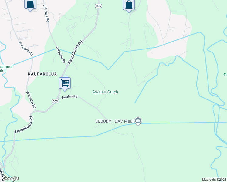 map of restaurants, bars, coffee shops, grocery stores, and more near 106 Hikiau Road in Maui County