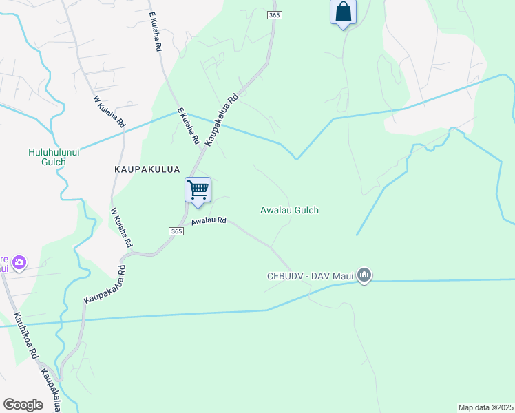 map of restaurants, bars, coffee shops, grocery stores, and more near 151 Awalau Road in Maui County