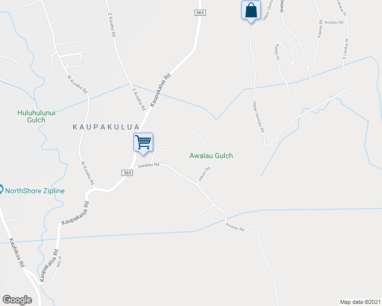map of restaurants, bars, coffee shops, grocery stores, and more near 151 Awalau Road in Maui County