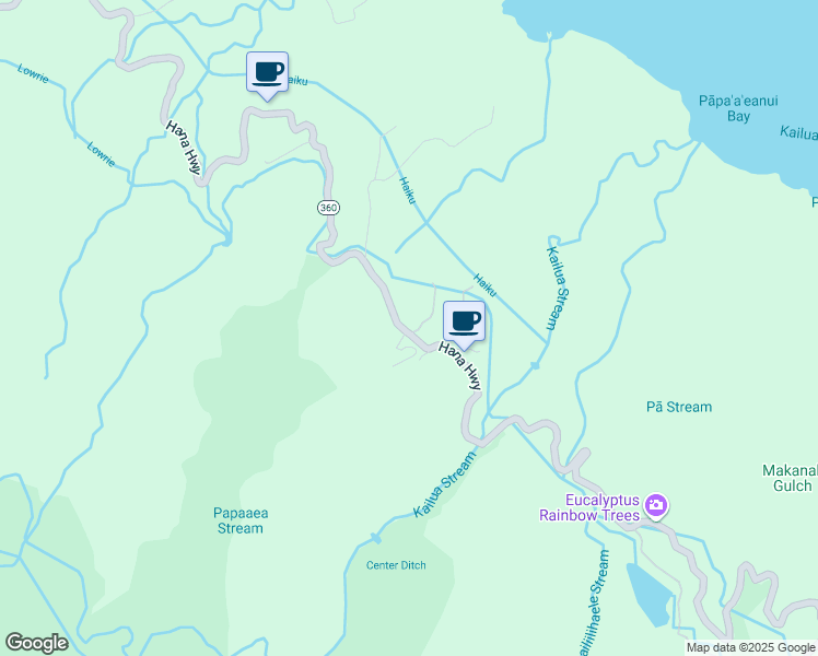 map of restaurants, bars, coffee shops, grocery stores, and more near 7 Honokaupu Place in Maui County