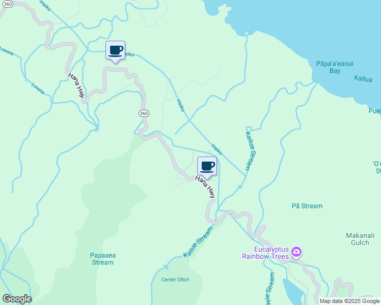 map of restaurants, bars, coffee shops, grocery stores, and more near 85 Honokaupu Place in Maui County