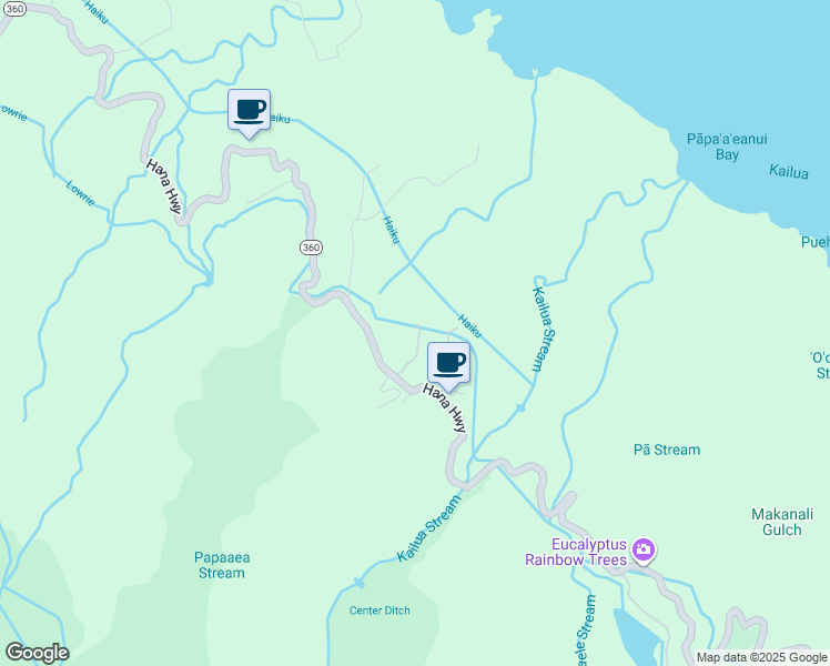 map of restaurants, bars, coffee shops, grocery stores, and more near 85 Honokaupu Place in Maui County