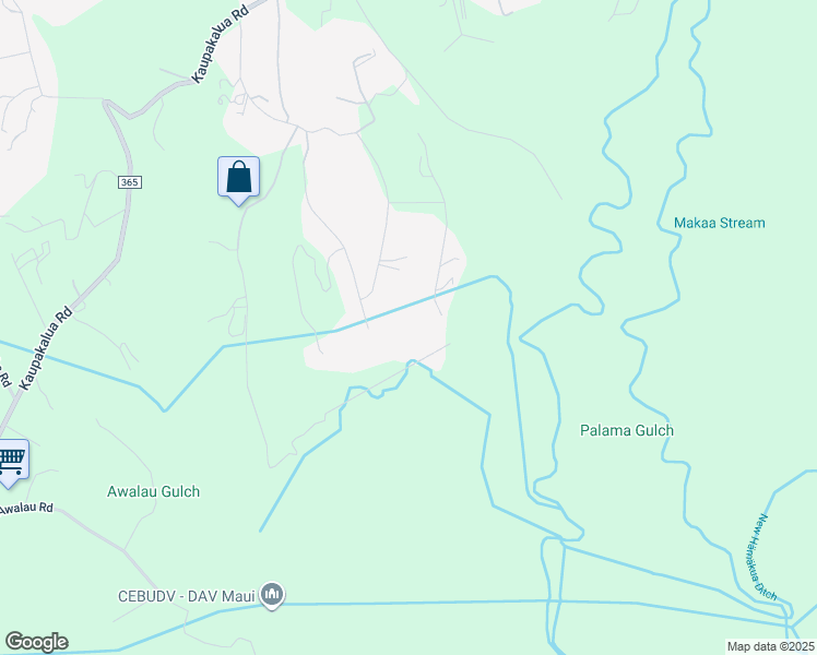 map of restaurants, bars, coffee shops, grocery stores, and more near 333 Waipalani Road in Maui County