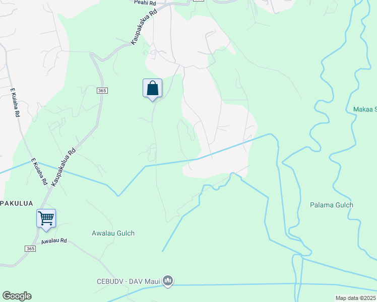 map of restaurants, bars, coffee shops, grocery stores, and more near 225 Kalipo Place in Maui County
