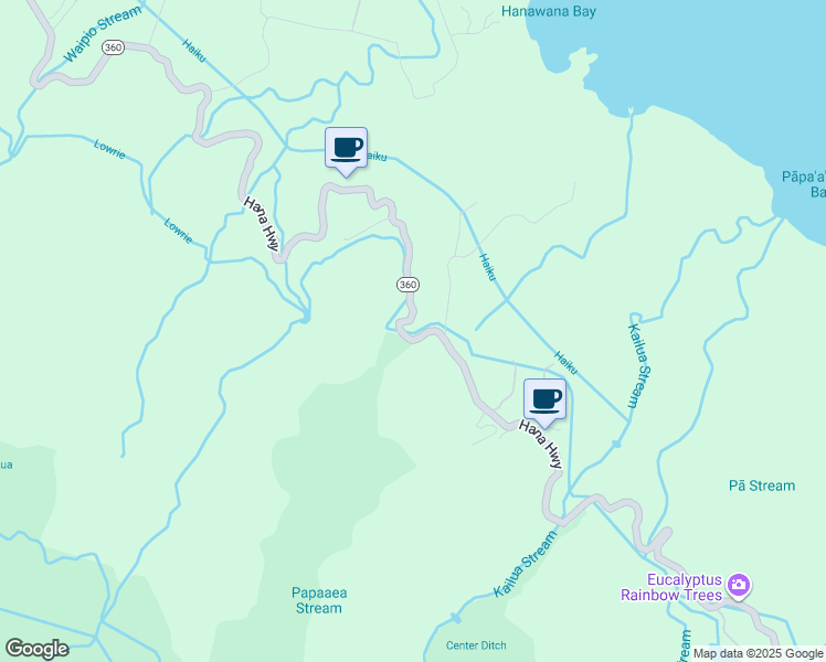 map of restaurants, bars, coffee shops, grocery stores, and more near 7939 Hana Highway in Maui County