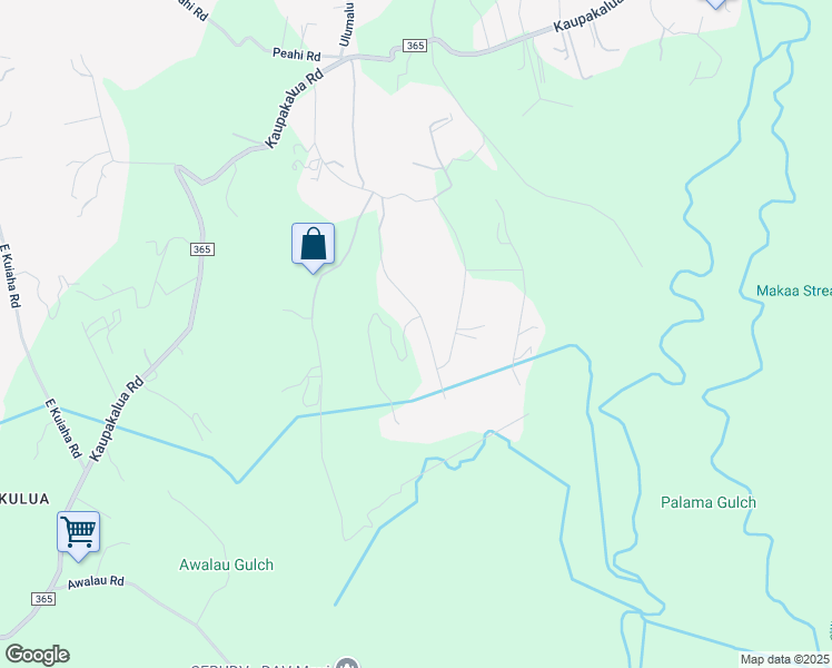 map of restaurants, bars, coffee shops, grocery stores, and more near 200 Waipalani Road in Maui County