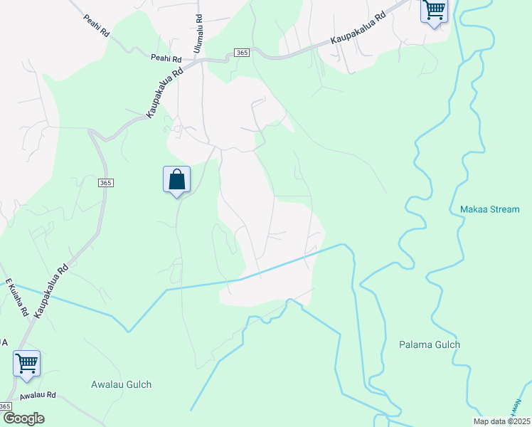 map of restaurants, bars, coffee shops, grocery stores, and more near 150 Kapuai Road in Maui County