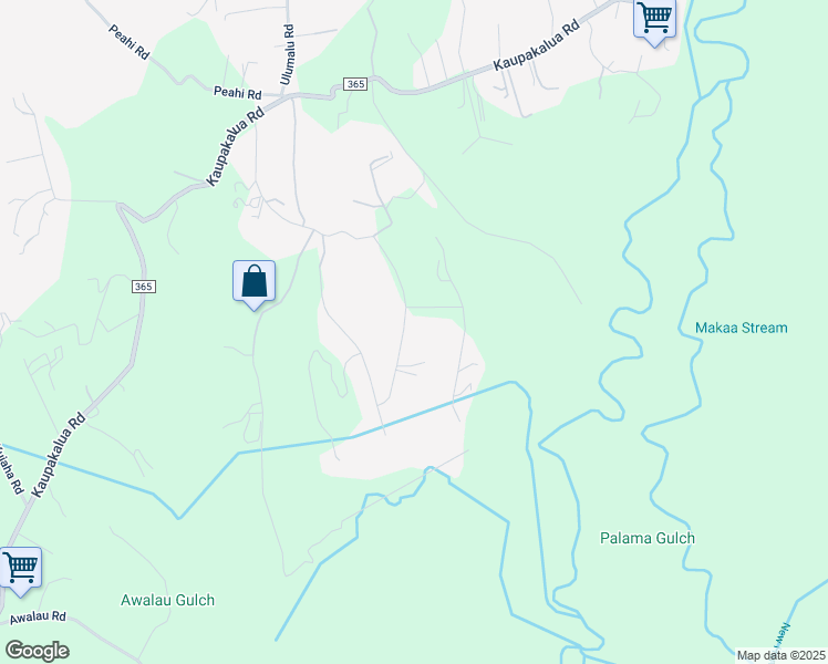 map of restaurants, bars, coffee shops, grocery stores, and more near 141 Kapuai Road in Maui County