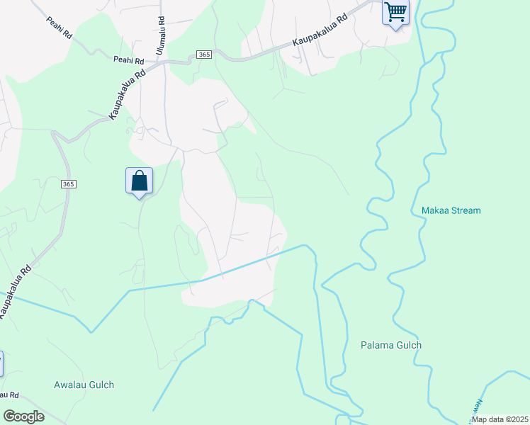 map of restaurants, bars, coffee shops, grocery stores, and more near 50 South Lanikai Place in Maui County
