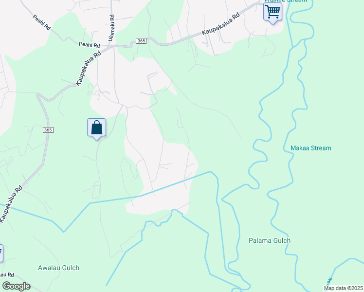 map of restaurants, bars, coffee shops, grocery stores, and more near 60 Koolau Road in Maui County