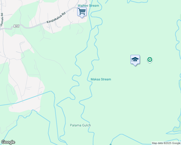 map of restaurants, bars, coffee shops, grocery stores, and more near in Haiku-Pauwela