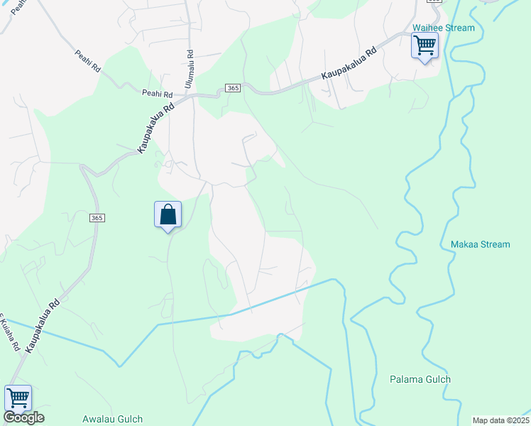 map of restaurants, bars, coffee shops, grocery stores, and more near 81 Kapuai Road in Maui County