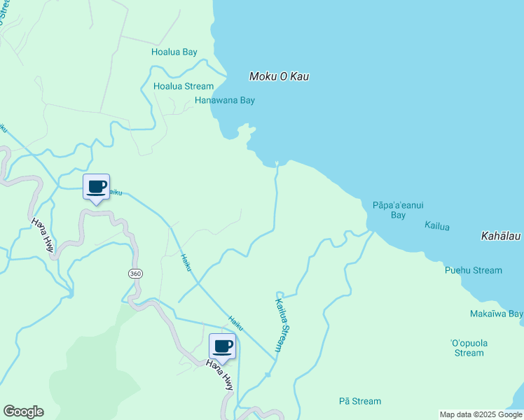 map of restaurants, bars, coffee shops, grocery stores, and more near 7939 Hana Highway in Maui County