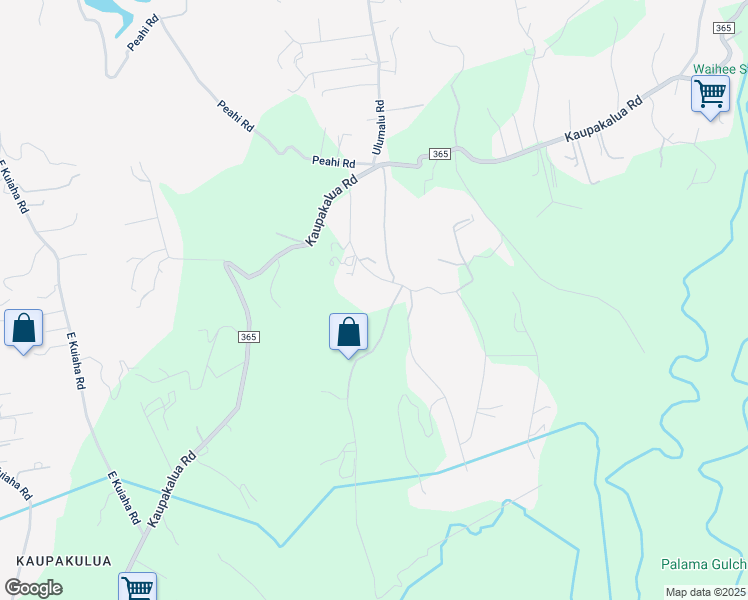 map of restaurants, bars, coffee shops, grocery stores, and more near 810 Upper Ulumalu Road in Maui County