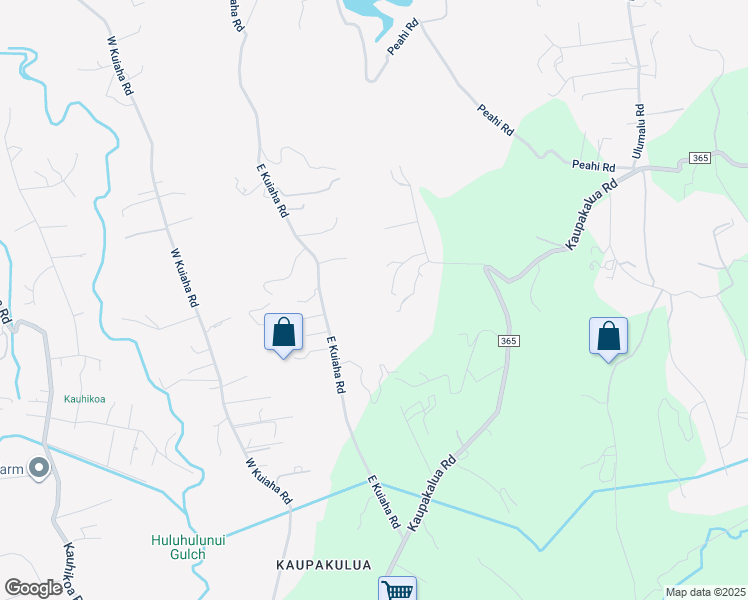 map of restaurants, bars, coffee shops, grocery stores, and more near 3910 Lepo Street in Haiku-Pauwela