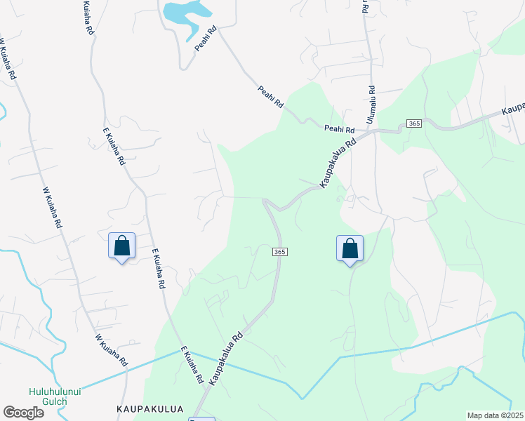 map of restaurants, bars, coffee shops, grocery stores, and more near 1234 Kaupakalua Road in Haiku-Pauwela