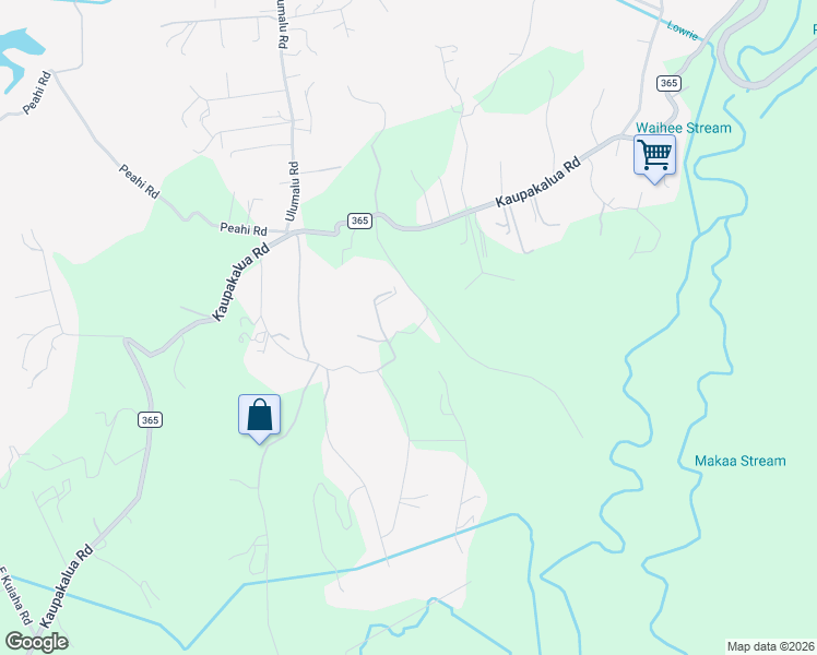 map of restaurants, bars, coffee shops, grocery stores, and more near 30 Mamao Place in Maui County