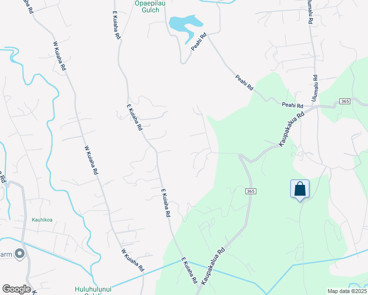 map of restaurants, bars, coffee shops, grocery stores, and more near 55 Lepo Place in Haiku-Pauwela