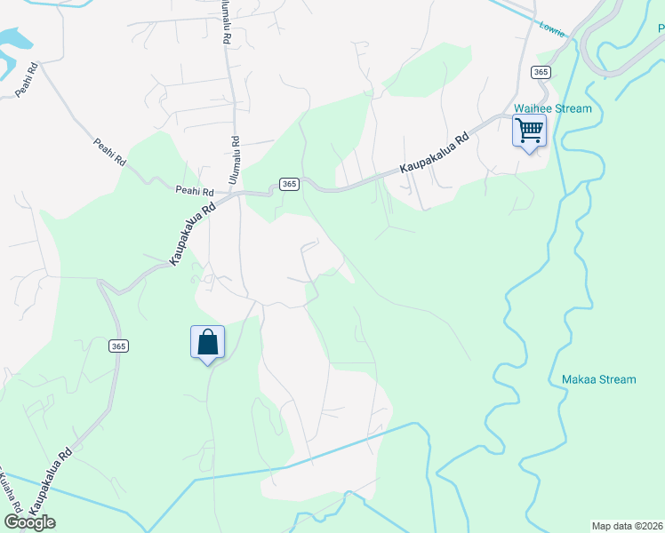 map of restaurants, bars, coffee shops, grocery stores, and more near 30 Mamao Place in Maui County