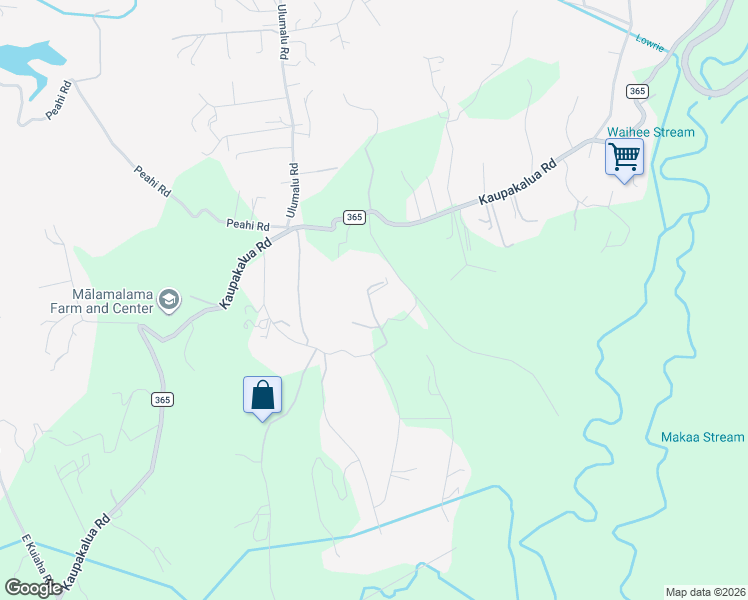 map of restaurants, bars, coffee shops, grocery stores, and more near 110 Mamao Place in Maui County