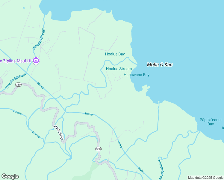 map of restaurants, bars, coffee shops, grocery stores, and more near 802 Door of Faith Road in Maui County