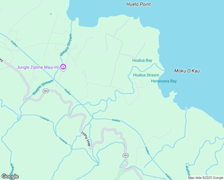 map of restaurants, bars, coffee shops, grocery stores, and more near 28 Door of Faith Road in Maui County