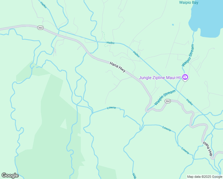map of restaurants, bars, coffee shops, grocery stores, and more near 57 South Honokala Road in Maui County