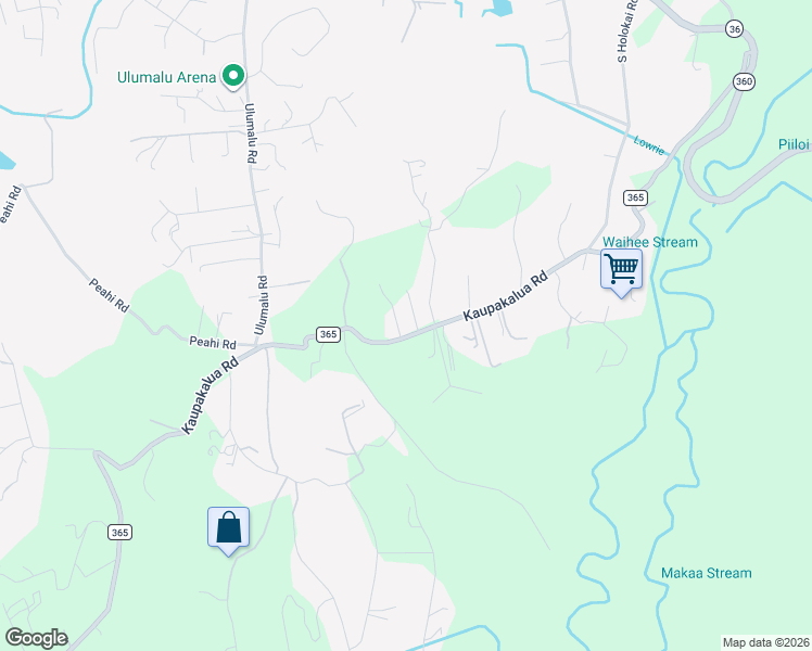map of restaurants, bars, coffee shops, grocery stores, and more near 698 Kaupakalua Road in Maui County