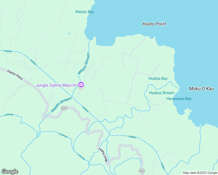 map of restaurants, bars, coffee shops, grocery stores, and more near 29 Door of Faith Road in Maui County