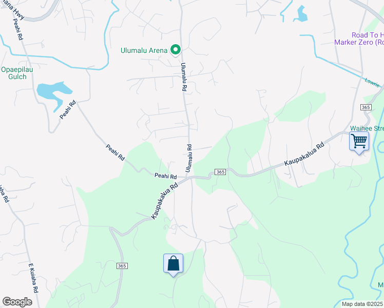 map of restaurants, bars, coffee shops, grocery stores, and more near 4315 Ulumalu Place in Maui County