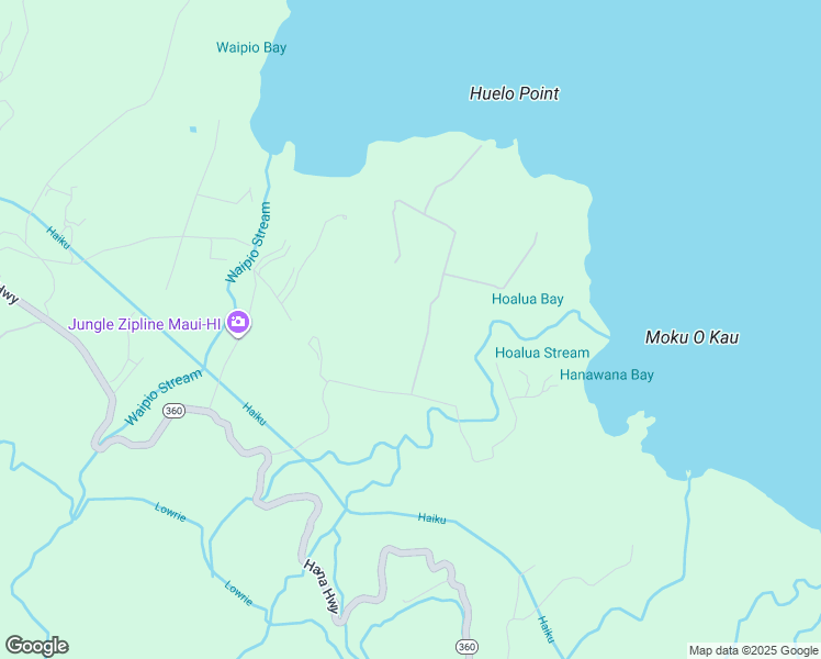 map of restaurants, bars, coffee shops, grocery stores, and more near 65 Door of Faith Road in Maui County