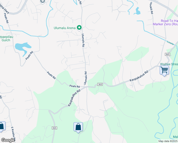 map of restaurants, bars, coffee shops, grocery stores, and more near 4315 Ulumalu Place in Maui County