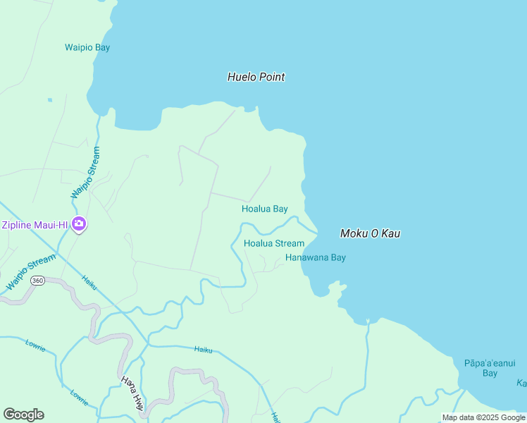map of restaurants, bars, coffee shops, grocery stores, and more near 180 Door of Faith Road in Maui County