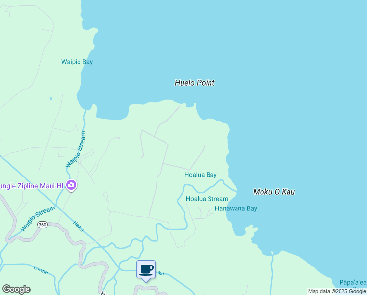 map of restaurants, bars, coffee shops, grocery stores, and more near 230 Door of Faith Road in Maui County