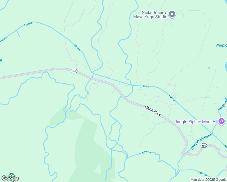 map of restaurants, bars, coffee shops, grocery stores, and more near Lupi Road in Maui County