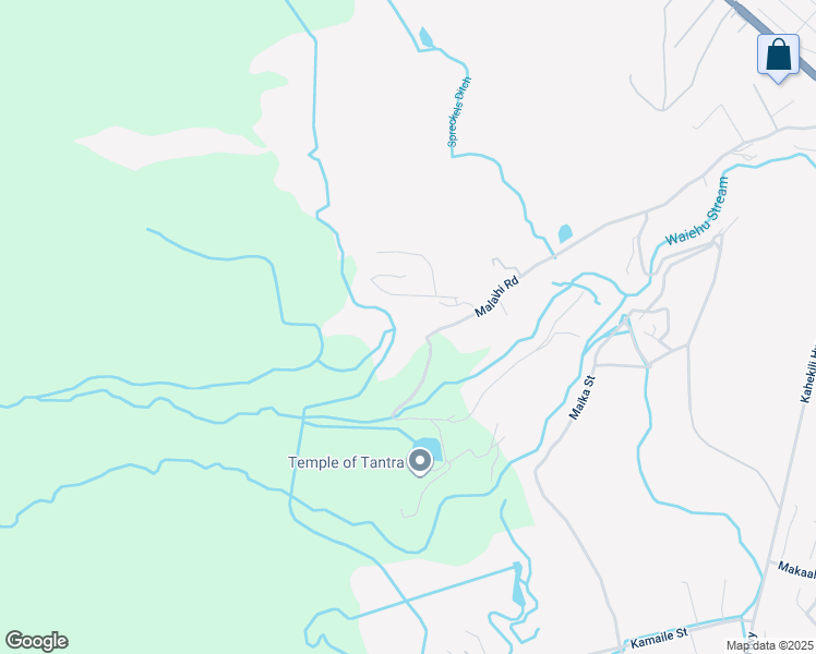 map of restaurants, bars, coffee shops, grocery stores, and more near Malaihi Road in Maui County