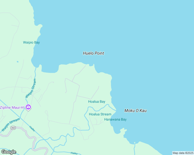 map of restaurants, bars, coffee shops, grocery stores, and more near 190 Door of Faith Road in Maui County