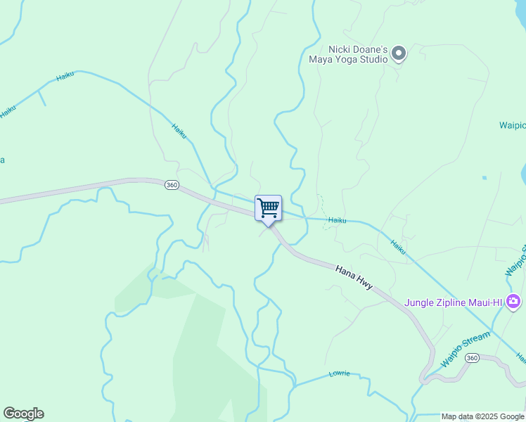 map of restaurants, bars, coffee shops, grocery stores, and more near 60 Ulalena Loop in Maui County