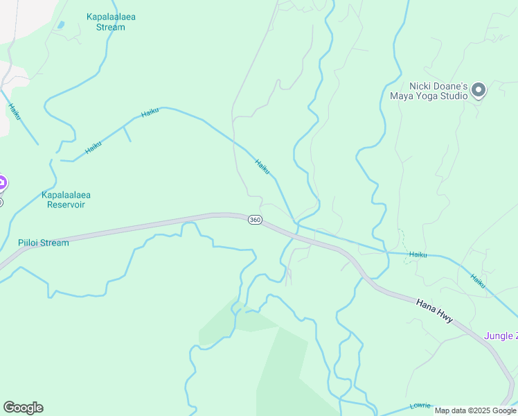 map of restaurants, bars, coffee shops, grocery stores, and more near 6135 Hana Highway in Maui County