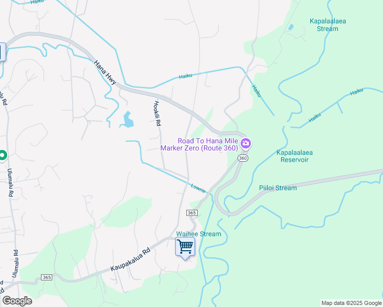 map of restaurants, bars, coffee shops, grocery stores, and more near 130 South Holokai Road in Maui County