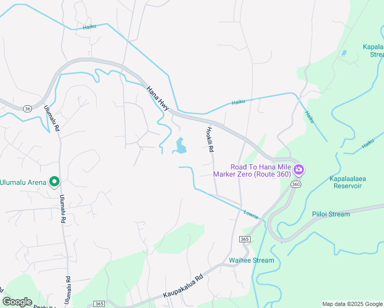 map of restaurants, bars, coffee shops, grocery stores, and more near 1351 Hookili Road in Haiku-Pauwela