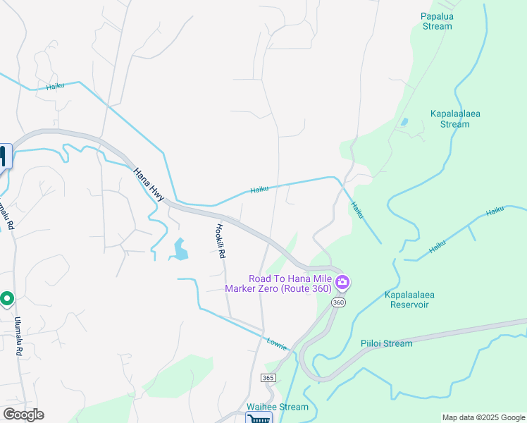 map of restaurants, bars, coffee shops, grocery stores, and more near 230 North Holokai Road in Haiku-Pauwela