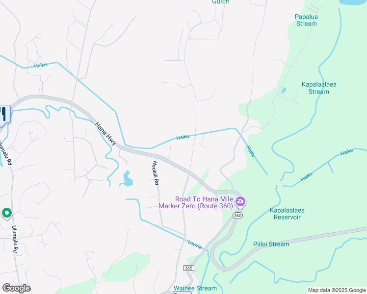 map of restaurants, bars, coffee shops, grocery stores, and more near 65 North Holokai Road in Haiku-Pauwela