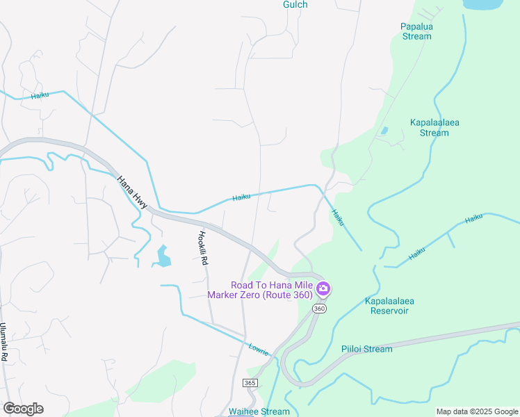 map of restaurants, bars, coffee shops, grocery stores, and more near 80 North Holokai Road in Haiku-Pauwela