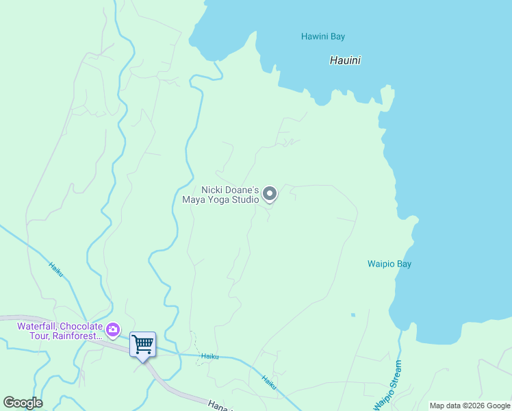 map of restaurants, bars, coffee shops, grocery stores, and more near 448 Hoolawa Road in Maui County
