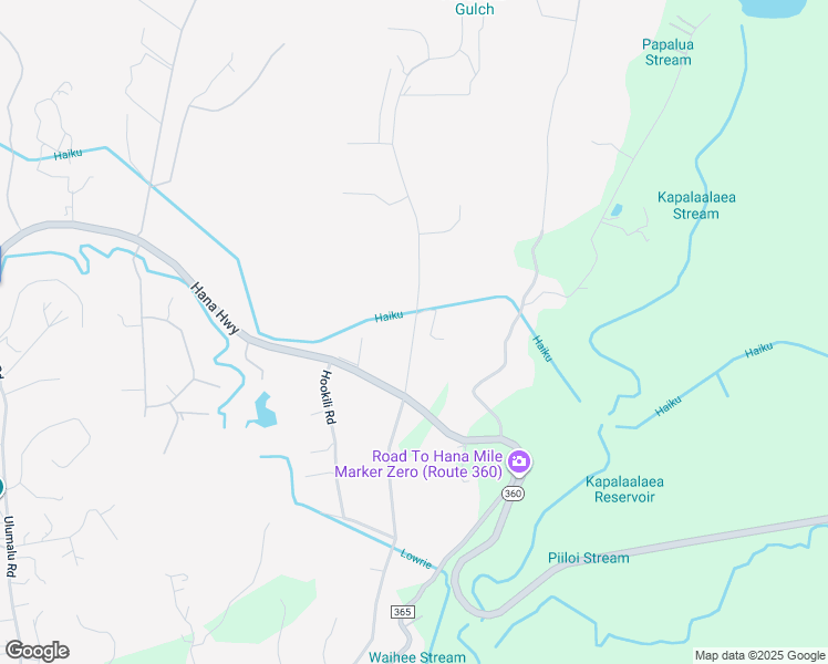 map of restaurants, bars, coffee shops, grocery stores, and more near 105 North Holokai Road in Haiku-Pauwela